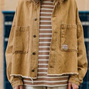 Mustard Denim Jacket
